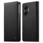 DIERFENG DF-019 Leather Wallet Case  for Xiaomi Redmi Turbo 4 Pro 5G  /  Poco F7 5G Card Slots RFID Blocking Magnetic Flip Cover