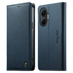 DIERFENG DF-019 Leather Wallet Case  for Xiaomi Redmi Turbo 4 Pro 5G  /  Poco F7 5G Card Slots RFID Blocking Magnetic Flip Cover