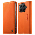 DIERFENG DF-019 for Xiaomi 15T Pro Leather Wallet Case Card Slots RFID Blocking Magnetic Flip Cover