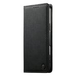 DIERFENG DF-019 for Xiaomi 17 Leather Wallet Case Card Slots RFID Blocking Magnetic Flip Cover