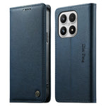 DIERFENG DF-019 for Xiaomi 17 Leather Wallet Case Card Slots RFID Blocking Magnetic Flip Cover