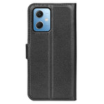 Xiaomi Redmi Note 12 5G (Global) / (Indien) / (Kina) / Poco X5 5G Fullt skyddande skal med fällbart lock, reptåligt litchi-textur, PU-läder, stativ, plånboksfodral