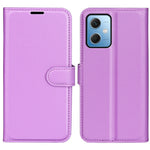 Xiaomi Redmi Note 12 5G (Global) / (Indien) / (Kina) / Poco X5 5G Fullt skyddande skal med fällbart lock, reptåligt litchi-textur, PU-läder, stativ, plånboksfodral