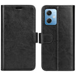 For Xiaomi Redmi Note 12 5G (Global) / (India) / (China) / Poco X5 5G Anti-scratch Crazy Horse Texture Flip Stand Case PU Leather Coated TPU Phone Wallet Cover
