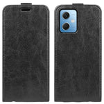 Xiaomi Redmi Note 12 5G (Global) / (Indien) / (Kina) / Poco X5 5G Crazy Horse Texture Korthållare Läderskyddande Fodral Vertikalt Flipfodral