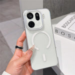 For Oppo Find X9 Pro 5G Magnetic Case Ultra Thin Clear PC Phone Back Cover