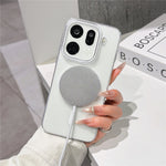 For Oppo Find X9 5G Magnetic Case Ultra Thin Clear PC Phone Back Cover