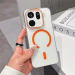 For Oppo Find X9 5G Magnetic Case Ultra Thin Clear PC Phone Back Cover