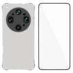 WANLONFENG För Oppo Find X9 Ultra 5G WL-seriens skal 2.0mm TPU-mobilskydd med härdat glasfilm