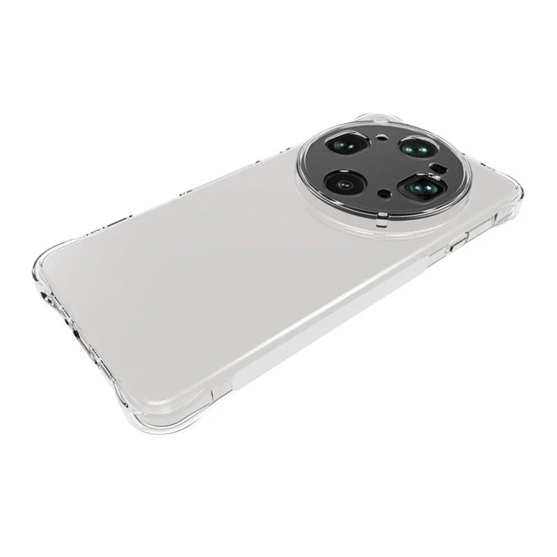 WANLONFENG For Oppo Find X9 Ultra 5G TM Series Clear TPU Case 2.0mm Phone Back Cover