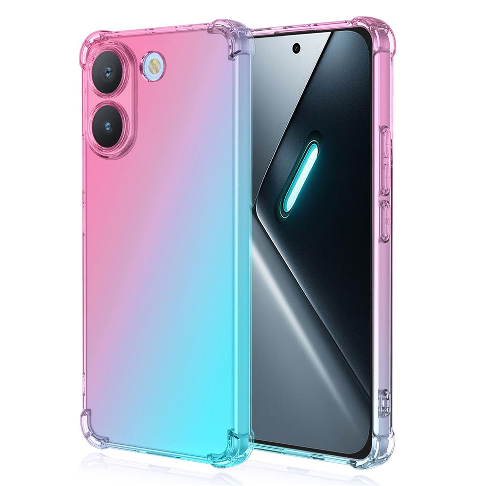 Case For Xiaomi Poco X8 Pro 5G  /  Redmi Turbo 5 5G Gradient Color TPU Anti-Drop Phone Cover
