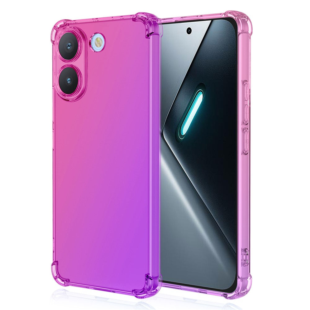 Case For Xiaomi Poco X8 Pro 5G  /  Redmi Turbo 5 5G Gradient Color TPU Anti-Drop Phone Cover