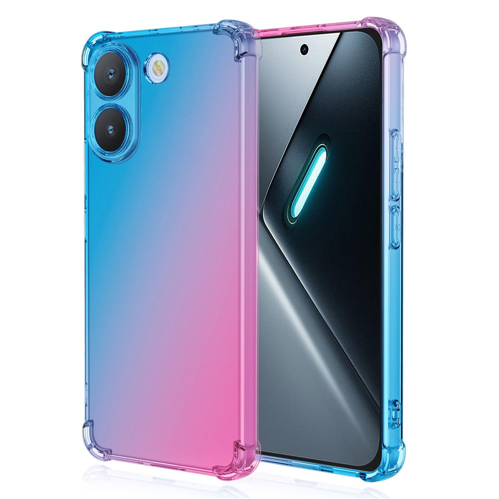 Case For Xiaomi Poco X8 Pro 5G  /  Redmi Turbo 5 5G Gradient Color TPU Anti-Drop Phone Cover