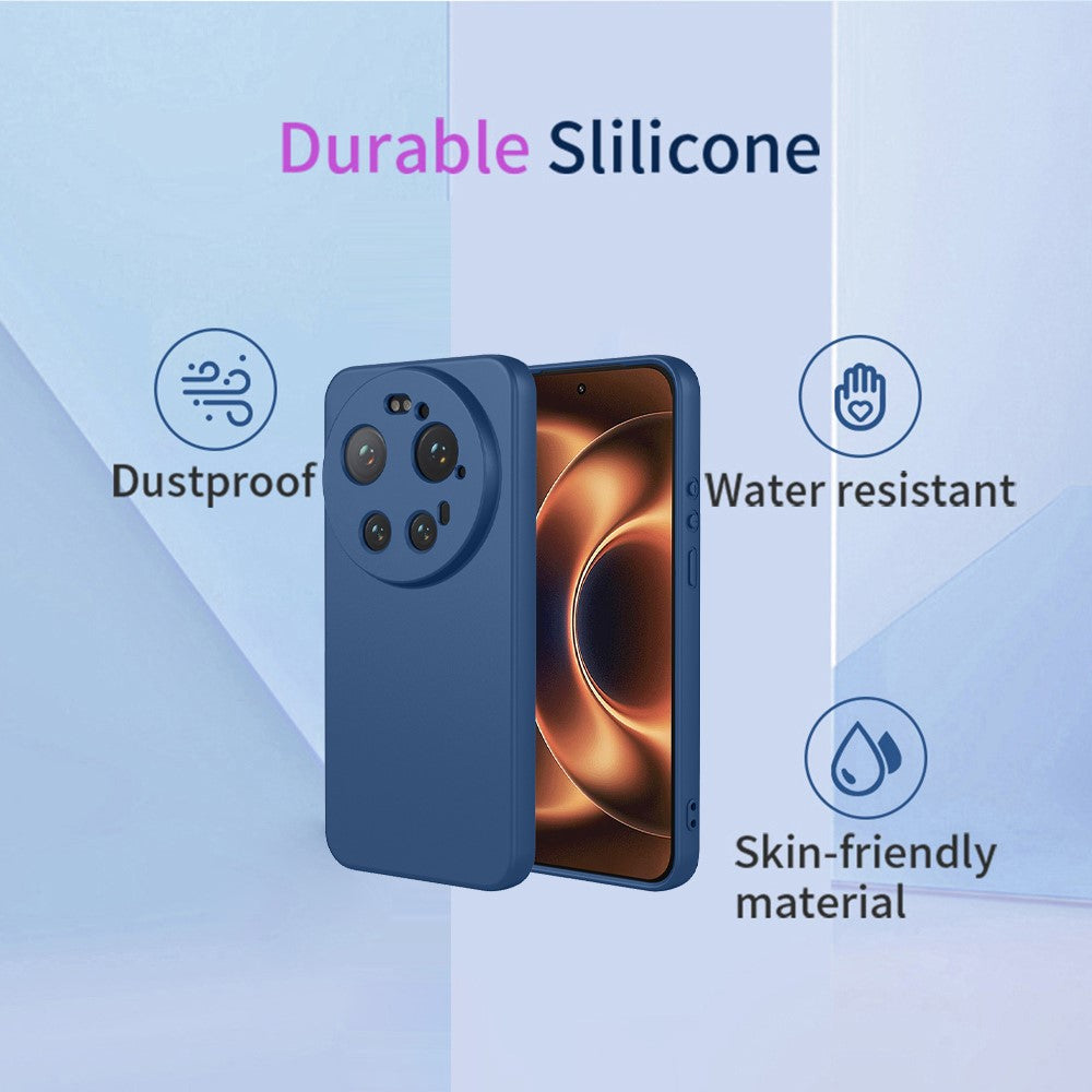 Xiaomi 17 Ultra 5G-skal, flytande silikonkänsla, mjukt TPU-skyddande mobilskal
