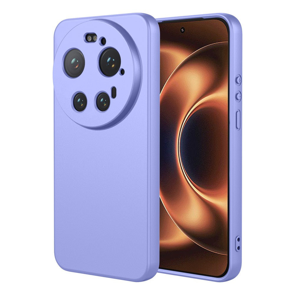 Xiaomi 17 Ultra 5G-skal, flytande silikonkänsla, mjukt TPU-skyddande mobilskal
