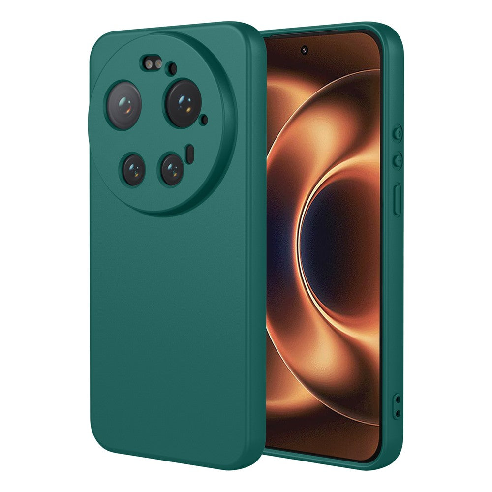 Xiaomi 17 Ultra 5G-skal, flytande silikonkänsla, mjukt TPU-skyddande mobilskal