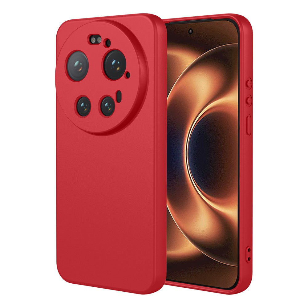 For Xiaomi 17 Ultra 5G Case Liquid Silicone Feel Soft TPU Protective Phone Cover