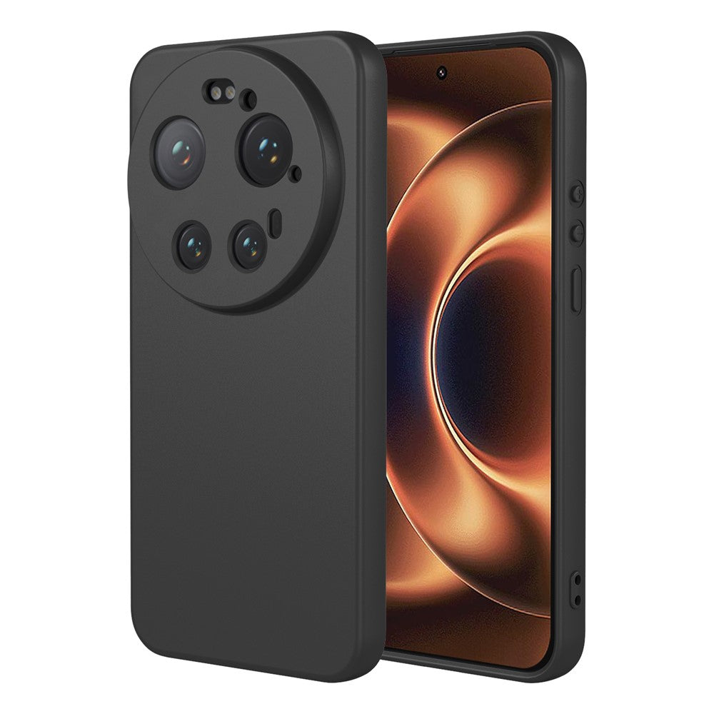 Xiaomi 17 Ultra 5G-skal, flytande silikonkänsla, mjukt TPU-skyddande mobilskal