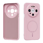 ABEEL For Huawei Mate 80 Pro / Mate 80 Magnetic Case Skin Touch Liquid Silicone Phone Back Cover
