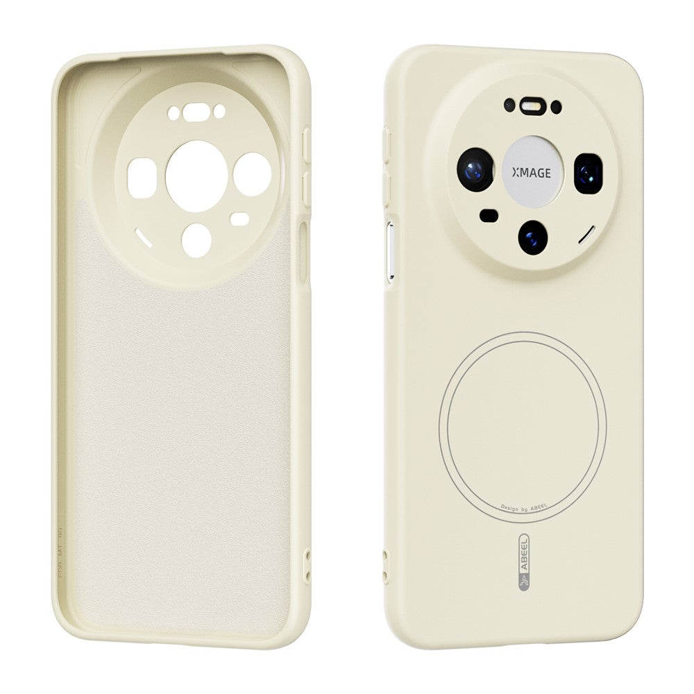 ABEEL For Huawei Mate 80 Pro / Mate 80 Magnetic Case Skin Touch Liquid Silicone Phone Back Cover