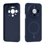 ABEEL For Huawei Mate 80 Pro / Mate 80 Magnetic Case Skin Touch Liquid Silicone Phone Back Cover