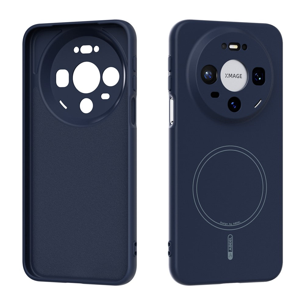 ABEEL For Huawei Mate 80 Pro / Mate 80 Magnetic Case Skin Touch Liquid Silicone Phone Back Cover