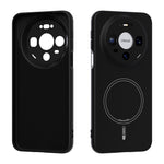 ABEEL For Huawei Mate 80 Pro / Mate 80 Magnetic Case Skin Touch Liquid Silicone Phone Back Cover