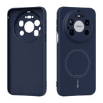 ABEEL For Huawei Mate 80 Pro Max Magnetic Case Skin Touch Liquid Silicone Phone Back Cover