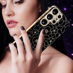 For Samsung Galaxy S26 Ultra Case Diamond Camera Ring Flower Pattern TPU PC Shockproof Protective Case