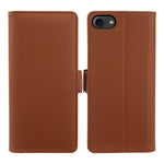Lædercover til iPhone 7 4,7 tommer / 8 4,7 tommer / SE (2022) / SE (2020) Pung, stativ, TPU + PU Skin-touch cover