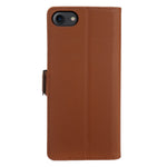 Lædercover til iPhone 7 4,7 tommer / 8 4,7 tommer / SE (2022) / SE (2020) Pung, stativ, TPU + PU Skin-touch cover