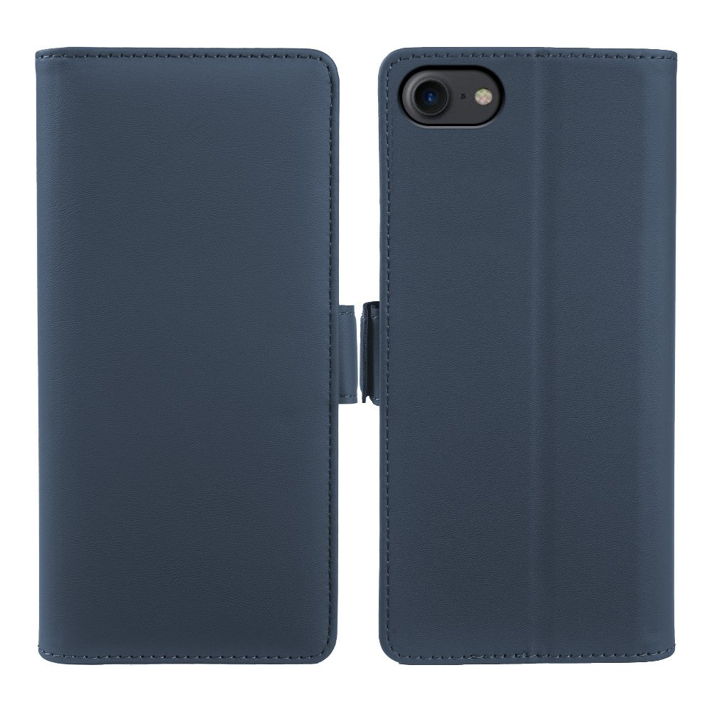 Lædercover til iPhone 7 4,7 tommer / 8 4,7 tommer / SE (2022) / SE (2020) Pung, stativ, TPU + PU Skin-touch cover