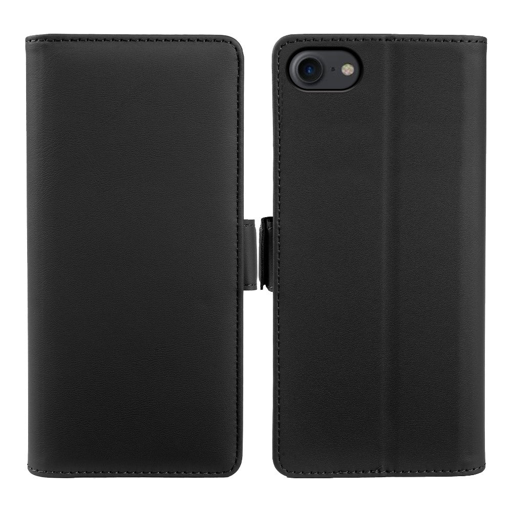 Lædercover til iPhone 7 4,7 tommer / 8 4,7 tommer / SE (2022) / SE (2020) Pung, stativ, TPU + PU Skin-touch cover
