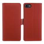 Lædercover til iPhone 7 4,7 tommer / 8 4,7 tommer / SE (2022) / SE (2020) Pung, stativ, TPU + PU Skin-touch cover