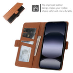 For Xiaomi Redmi Note 14 Pro 5G  /  Poco X7 5G Leather Case Wallet Stand TPU + PU Skin-touch Cover