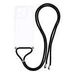 For Honor X8d 4G Case Reinforced Corner TPU Clear Phone Cover with Lanyard