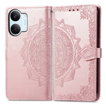 For Xiaomi Poco X8 Pro Max 5G  /  Redmi Turbo 5 Max 5G Wallet Case Mandala Flower Leather Phone Cover Stand