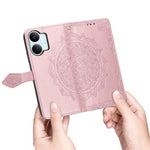 For Xiaomi Poco X8 Pro Max 5G  /  Redmi Turbo 5 Max 5G Wallet Case Mandala Flower Leather Phone Cover Stand