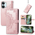 For Xiaomi Poco X8 Pro Max 5G  /  Redmi Turbo 5 Max 5G Wallet Case Mandala Flower Leather Phone Cover Stand