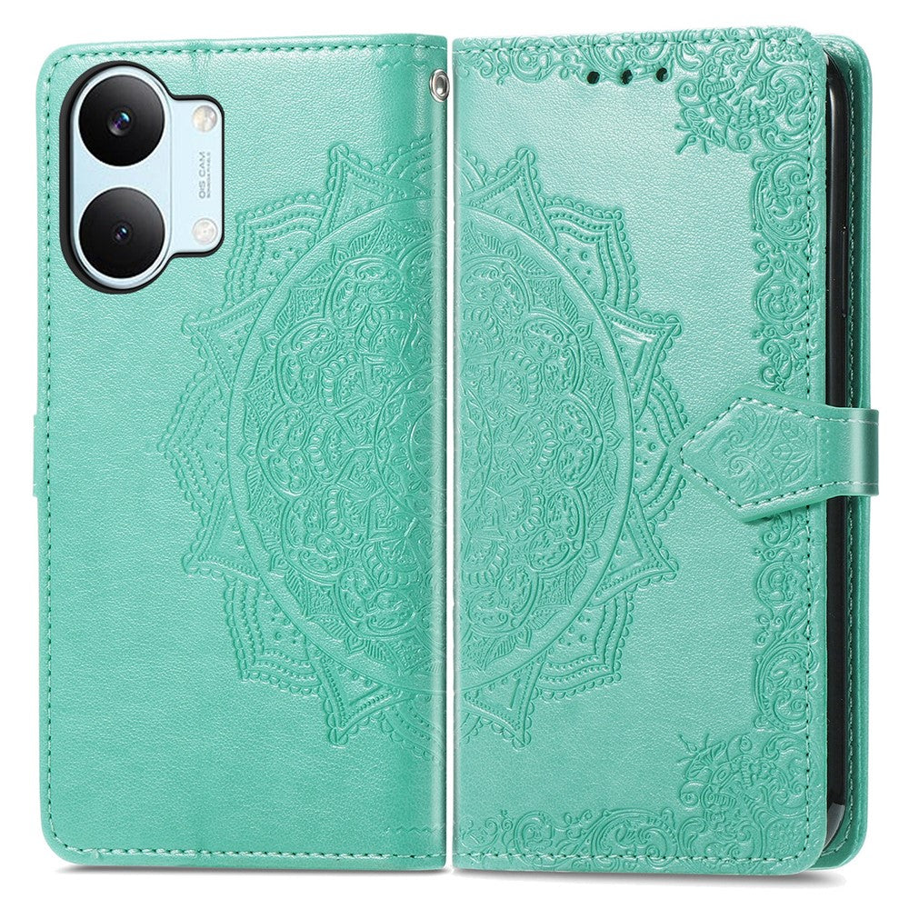 For Xiaomi Poco X8 Pro Max 5G  /  Redmi Turbo 5 Max 5G Wallet Case Mandala Flower Leather Phone Cover Stand