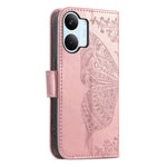 For Xiaomi Poco X8 Pro Max 5G  /  Redmi Turbo 5 Max 5G Case with Strap Butterfly Pattern PU Leather Wallet Phone Cover