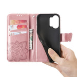For Xiaomi Poco X8 Pro Max 5G  /  Redmi Turbo 5 Max 5G Case with Strap Butterfly Pattern PU Leather Wallet Phone Cover
