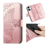 For Xiaomi Poco X8 Pro Max 5G  /  Redmi Turbo 5 Max 5G Case with Strap Butterfly Pattern PU Leather Wallet Phone Cover