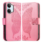 For Xiaomi Poco X8 Pro Max 5G  /  Redmi Turbo 5 Max 5G Case with Strap Butterfly Pattern PU Leather Wallet Phone Cover