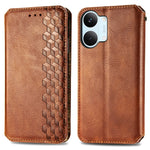 For Xiaomi Poco X8 Pro Max 5G  /  Redmi Turbo 5 Max 5G Case Rhombus Imprint PU Leather Wallet Phone Cover