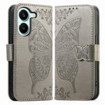 Case For Xiaomi Poco X8 Pro 5G  /  Redmi Turbo 5 5G Butterfly Pattern PU Leather Wallet Phone Cover with Strap