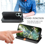 For Xiaomi Redmi Turbo 5 5G  /  Poco X8 Pro 5G Case Rhombus Imprint PU Leather Wallet Phone Cover