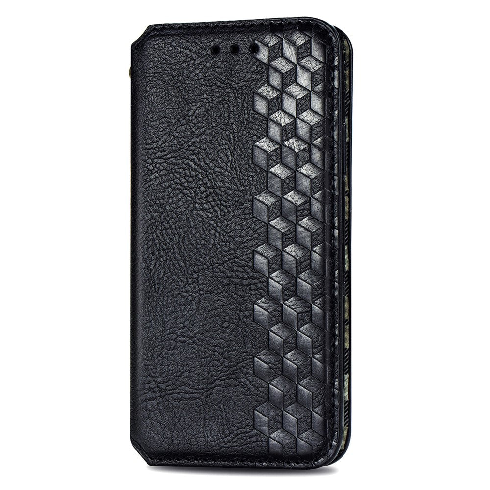 For Xiaomi Redmi Turbo 5 5G  /  Poco X8 Pro 5G Case Rhombus Imprint PU Leather Wallet Phone Cover