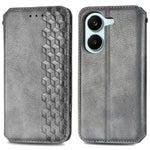 For Xiaomi Redmi Turbo 5 5G  /  Poco X8 Pro 5G Case Rhombus Imprint PU Leather Wallet Phone Cover
