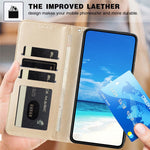 For Honor 600 Lite 5G Wallet Case Litchi Texture Leather Flip Cover with Card Slots and Hand Strap